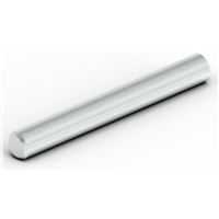 1-1/8" x 6", Round, Ground, High Polished, Chamfer One End, Grade 9008